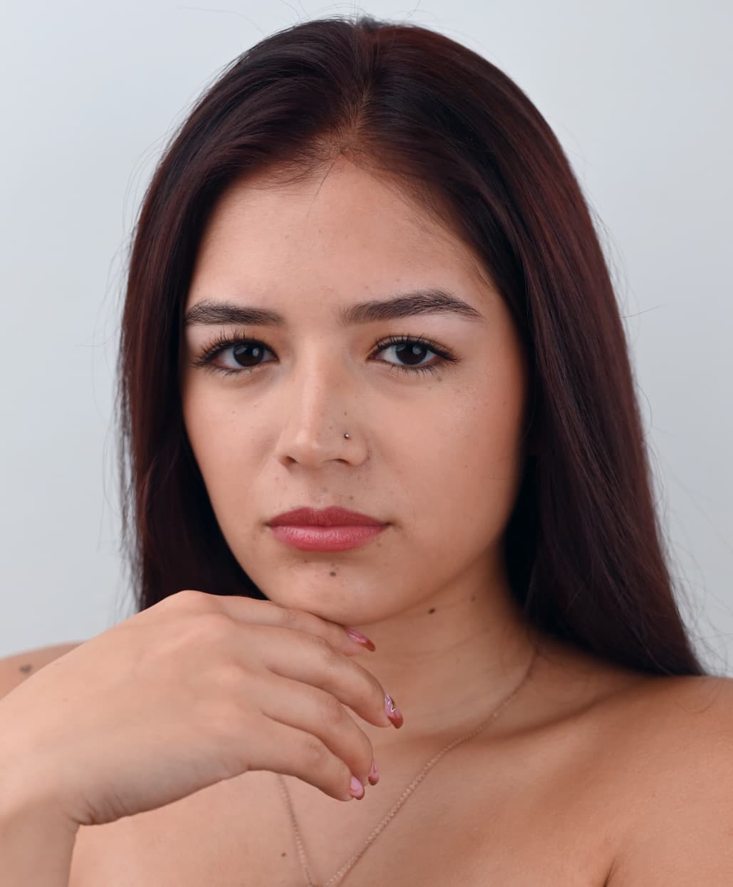 Catalina Grisales from Guarne, Antioquia models for Blush Catalog